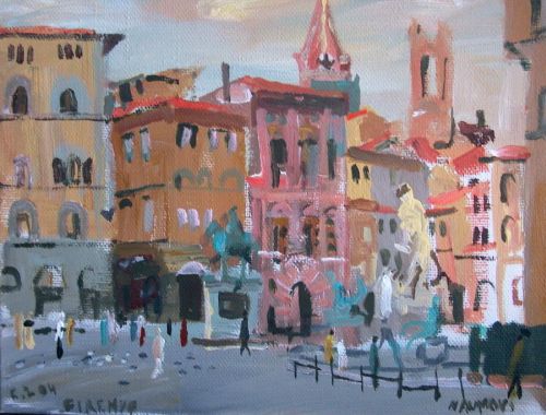 Pašportretu koridors un Boboli dārzi