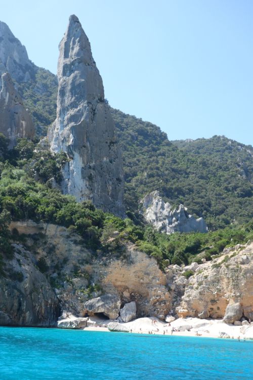 CalaGoloritze pludmale, Sardīnija