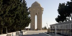 Foto: Vēja un būvlaukumu pilsēta Baku