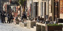 Foto: Vēja un būvlaukumu pilsēta Baku