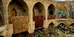 Foto: Vēja un būvlaukumu pilsēta Baku