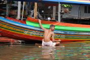 Foto: Labākā tom yum zupa un privātais saulriets