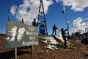Foto: Patagonijas vējš un Argentīnas krāsas
