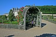 Foto: Vilandrī pils dārzi (Le jardin du Château de Villandry)