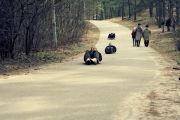 Foto: Longbords. Asfalta sērfs jaunā kvalitātē