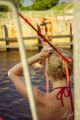 Foto: Slacklining Rīgā
