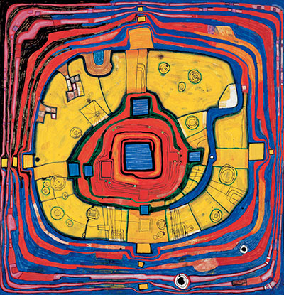 Hundertwasser ARKEN, 1. februāris – 1. jūnijs, 2014