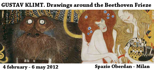 Gustav Klimt. Drawings Around Beethoven's Frieze, Spazio Oberdan, 4. februāris - 6. maijs, 2012