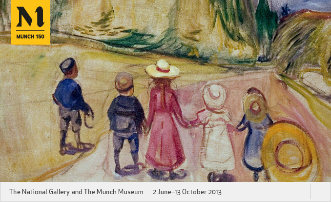 Munch 150, Nasjonalgalleriet, Munch-museet, no 2. jūnija līdz 13. oktobrim, 2013