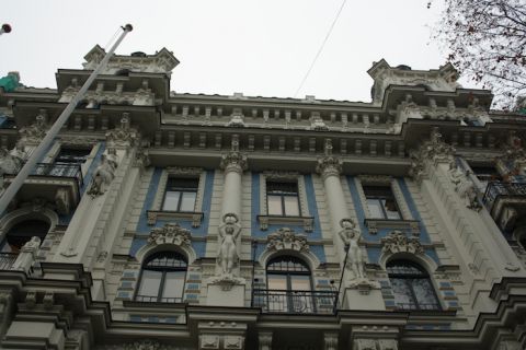 Bulvāru loks  un Jūgendstila Rīga