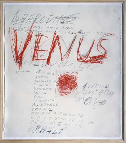 Divine Dialogues featuring work by Cy Twombly, Museum of Cycladic Art, 25. maijs – 3. septembris, 2017
