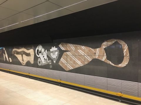 Noord/Zuidlijn. Amsterdamas jaunā metro līnija